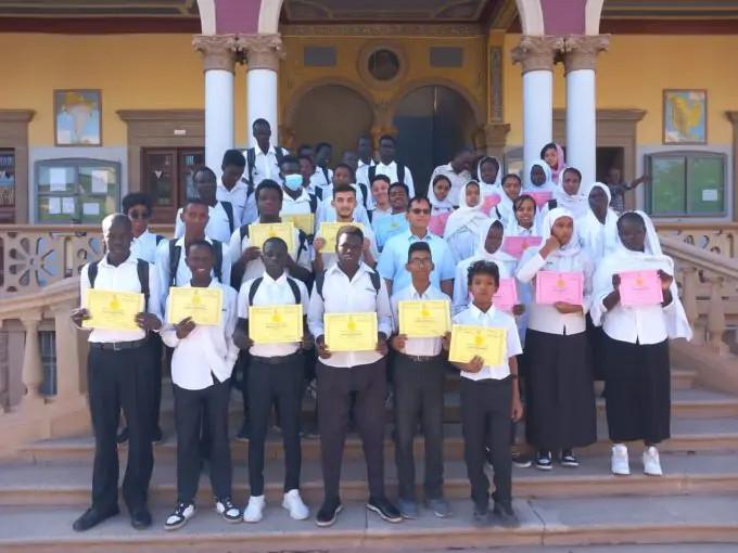Acto de reconocimiento en el Comboni College de Jartum (Sudán)
